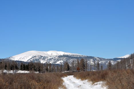 Burkhan Khaldun, Genghis Khan’s sacred mountain, in northeastern Mongolia, may hold his burial site. 