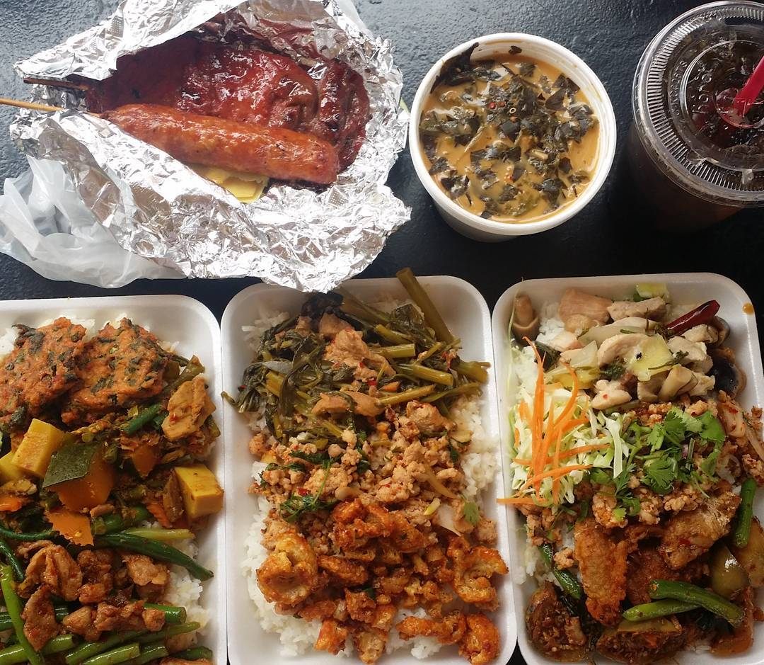 Wat Thai Temple Food Market Los Angeles California Gastro Obscura