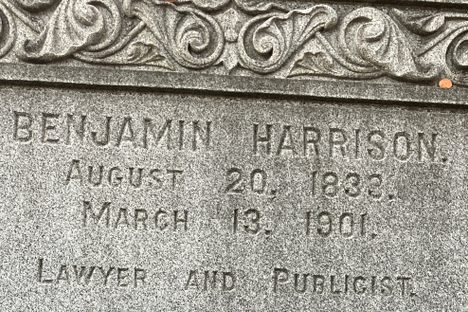Benjamin Harrison tomb