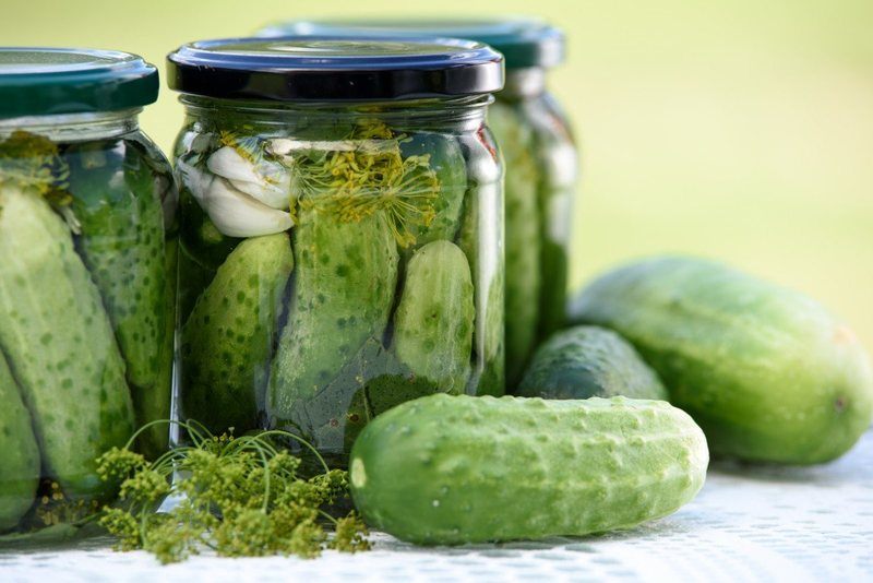 The pickles in the jar represent the headlines we passed on, but still want to preserve.