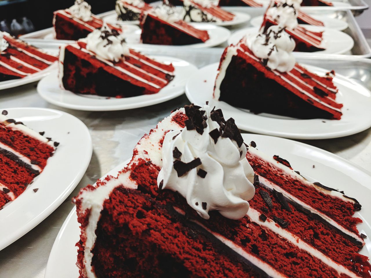 Red velvet cake adds to the repertoire of red desserts made for Juneteenth festivities.  