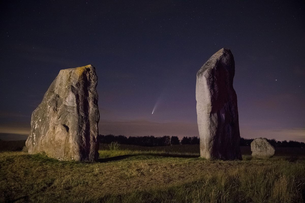 Avebury Stone Circle, England, July 13, 2020.