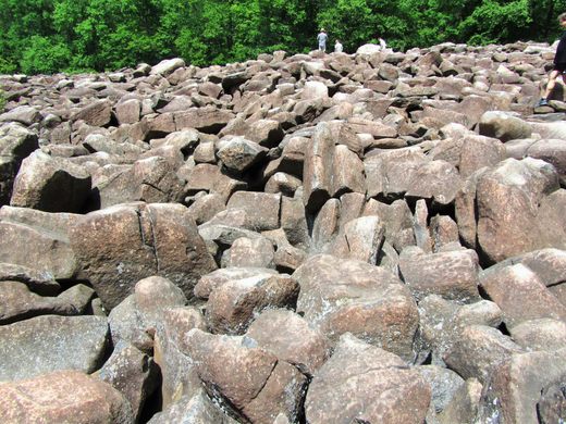 The Sonorous Stones of Ringing Rocks Park – Upper Black Eddy, Pennsylvania - Atlas Obscura