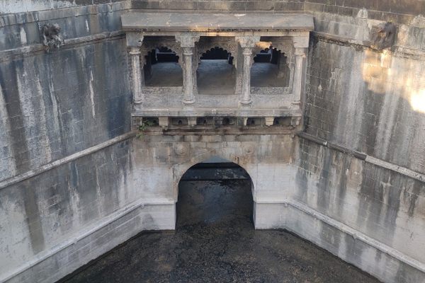 More stone archways.