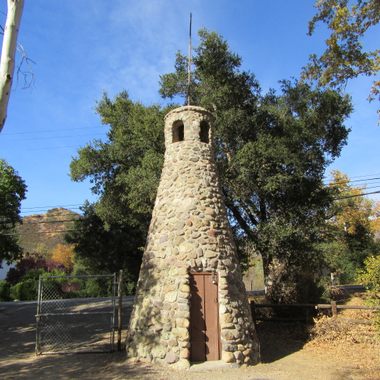 The lookout tower.