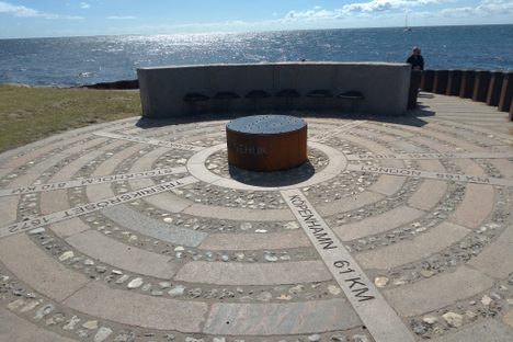 Smygehuk Utkiksplats (Sweden's Southernmost Point)