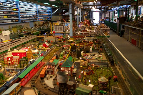 Toy Train Barn, Argyle Wisconsin