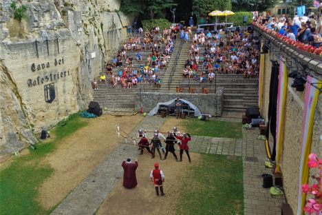 The Cava during a medieval  festival
