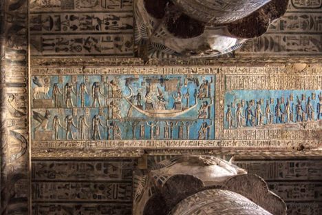 Detail of the ceiling of the Great Vestibule