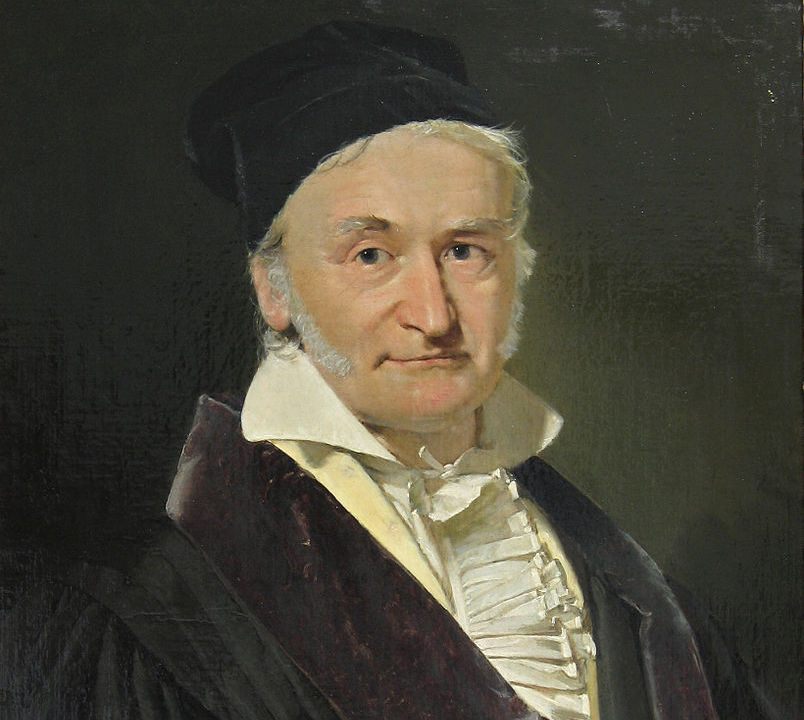 Carl Friedrich Gauss, who came up with an idea for how to contact any intelligent beings living on the Moon in 1820.