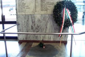 Bologna Centrale Bombing Memorial in Bologna, Italy