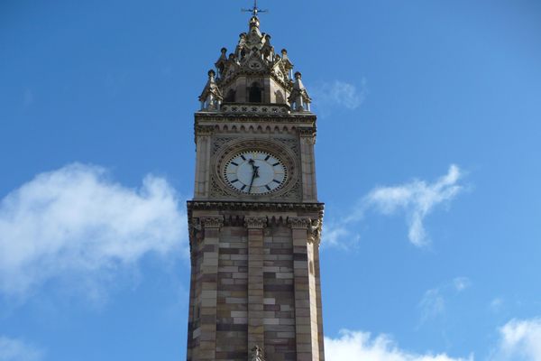 At first the Albert Memorial Clock seems nothing special.