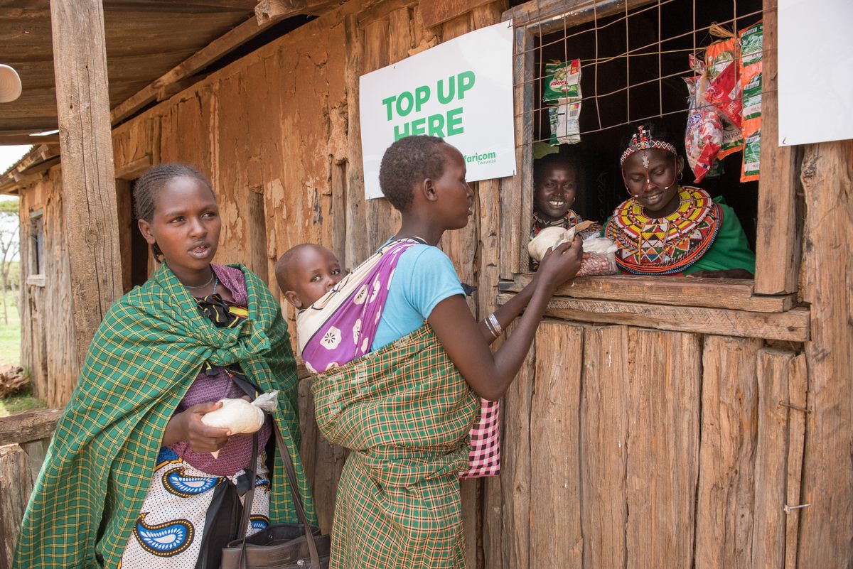 A women's empowerment program run by the BOMA Project has helped local Samburu women open food kiosks and run other small businesses.