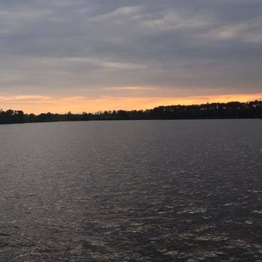 Pamlico River at Sunset.