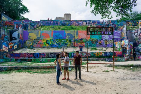 HOPE Outdoor Gallery in 2014. The gallery will be demolished next spring, and another will open 10 miles away.