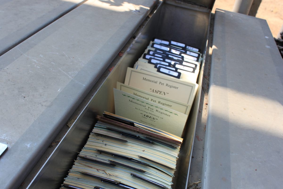 Records of animals whose guardians requested “Country Burial” are maintained at a public memorial at Bubbling Well. 