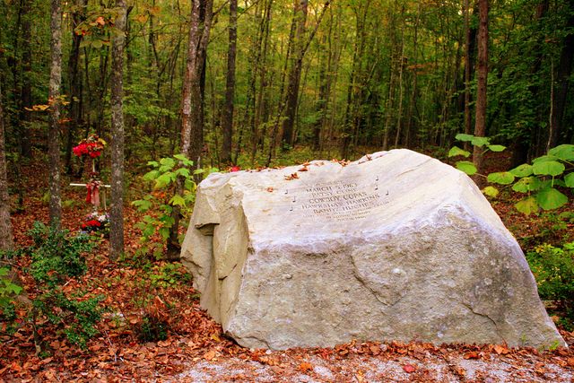 The Pasty Cline Crash Site Memorial