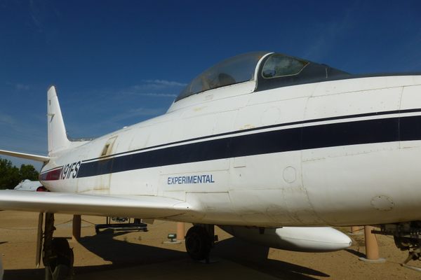 N91FS (F-86F-30), whose first flight was in April 1954