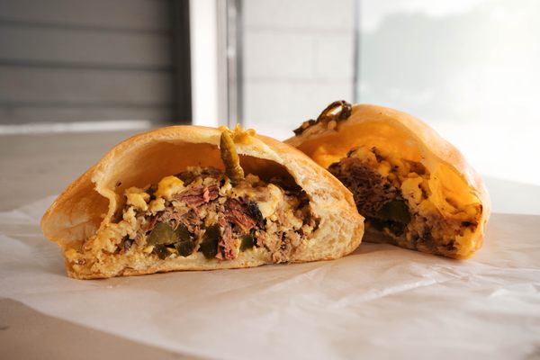 Texas brisket is one of the many local fillings that have infiltrated kolaches.