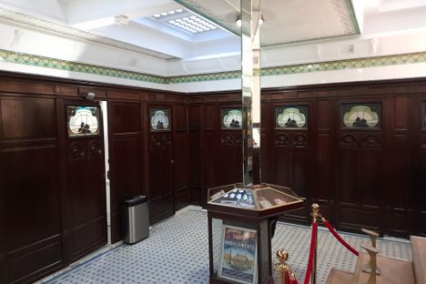 Welcome to the most beautiful bathroom in Paris.