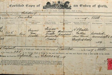 How the Birth Certificate Became a Ticket to Society