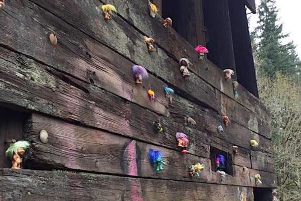 Portland troll bridge
