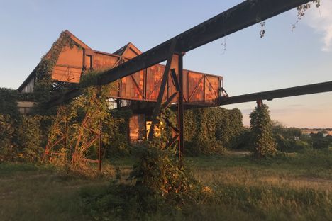Outside the Goat Farm