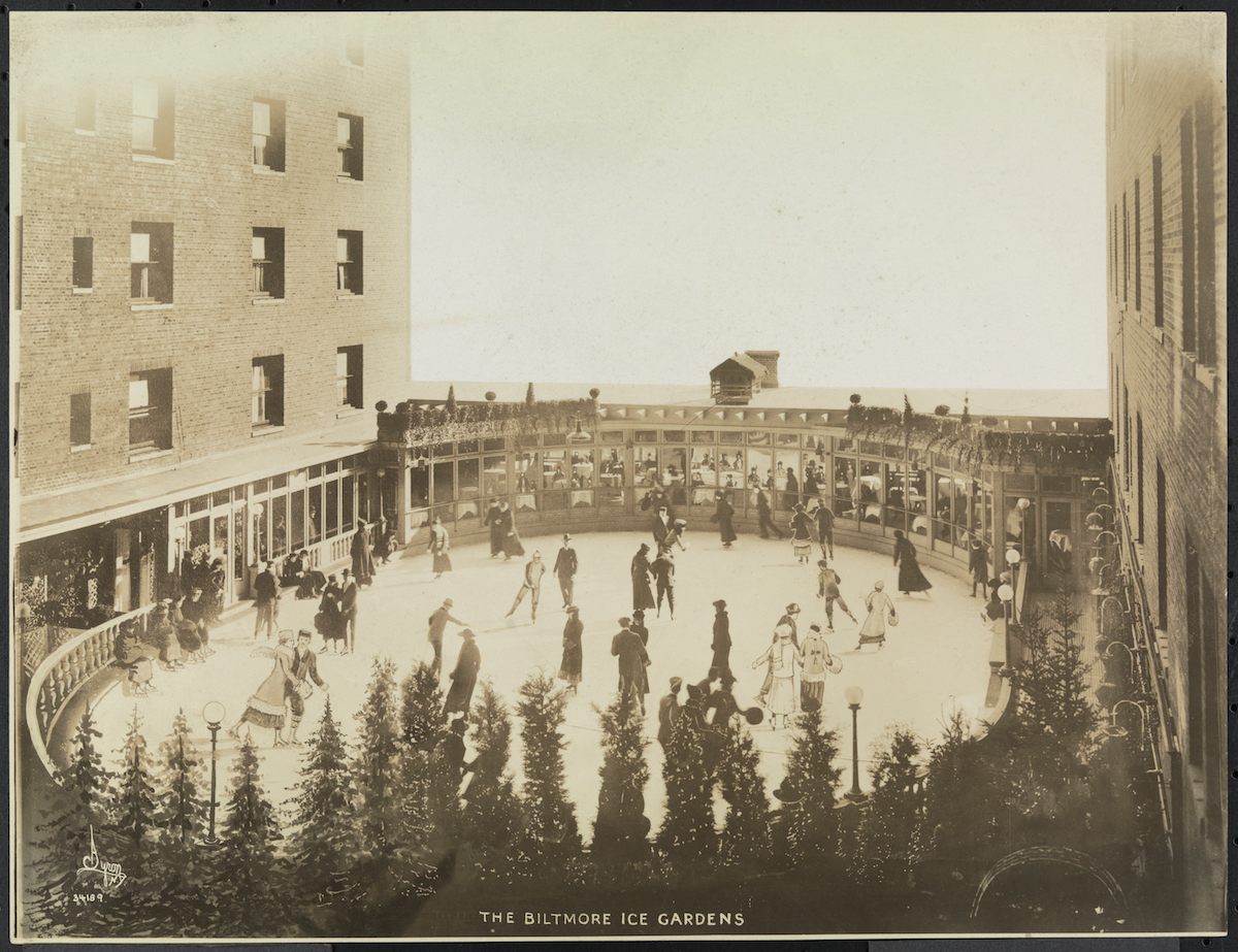 <em>The Biltmore Ice Gardens</em>, c. 1915.