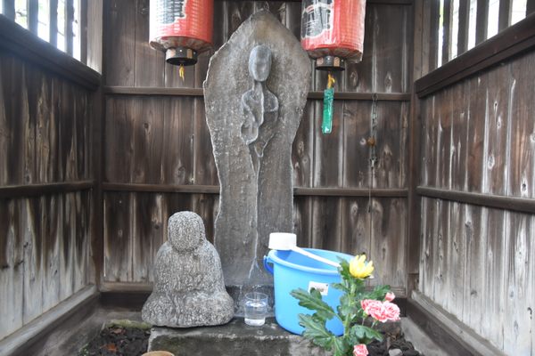 The “ghost Buddha,” believed to be a Ksitigarbha.