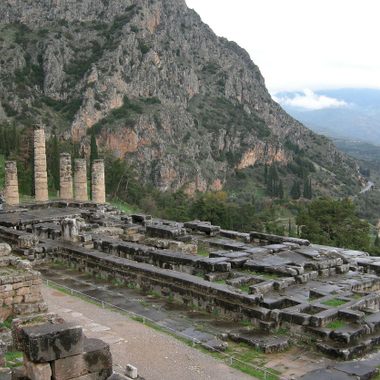 The Temple of Apollo, Delphi