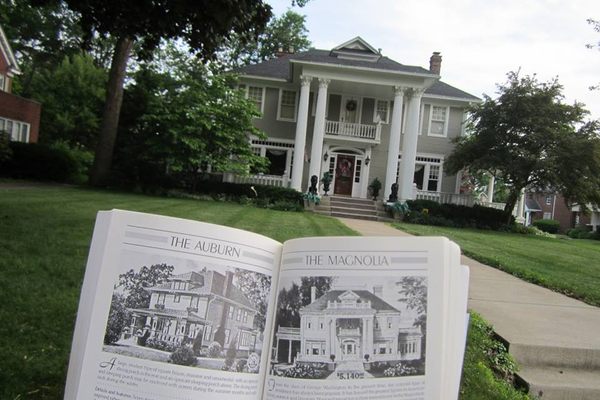A Sears "Magnolia" in Canton, Ohio. Enthusiasts call the Magnolia the "holy grail" of kit houses. 