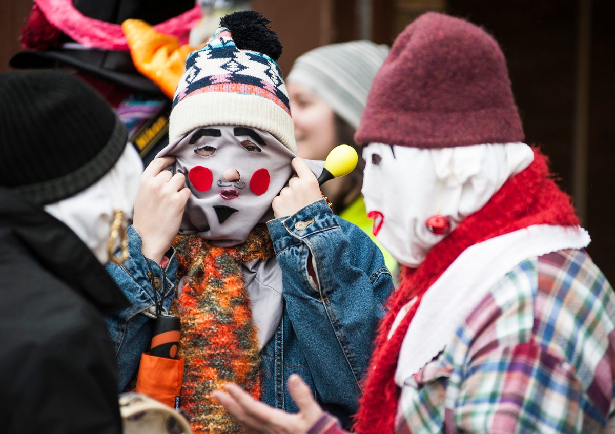 Mummers in St. John's.