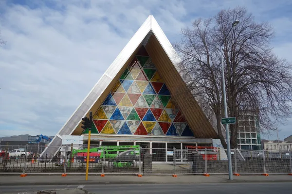 The Cardboard Cathedral in 2013