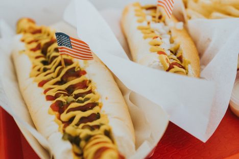 Hot dogs are among the pork products mentioned in the suit.