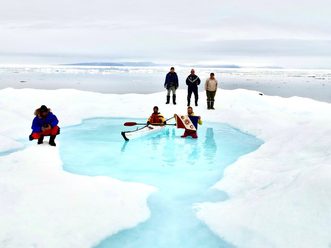 Field team: Argiunnquaq Qaernagag, Otto Simigaq, Saki Daorana, Wesley Archer, Emiliano Ruprah, Mahiautsiaq Eipe & Justin Fornal 