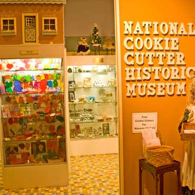 The National Cookie Cutter Museum.
