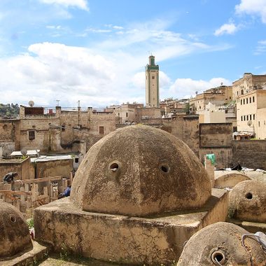 Pierced domes of Hammam Seffarine.