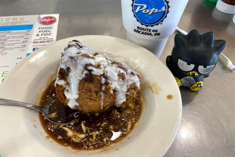 Pops' Root Beer Bread Pudding