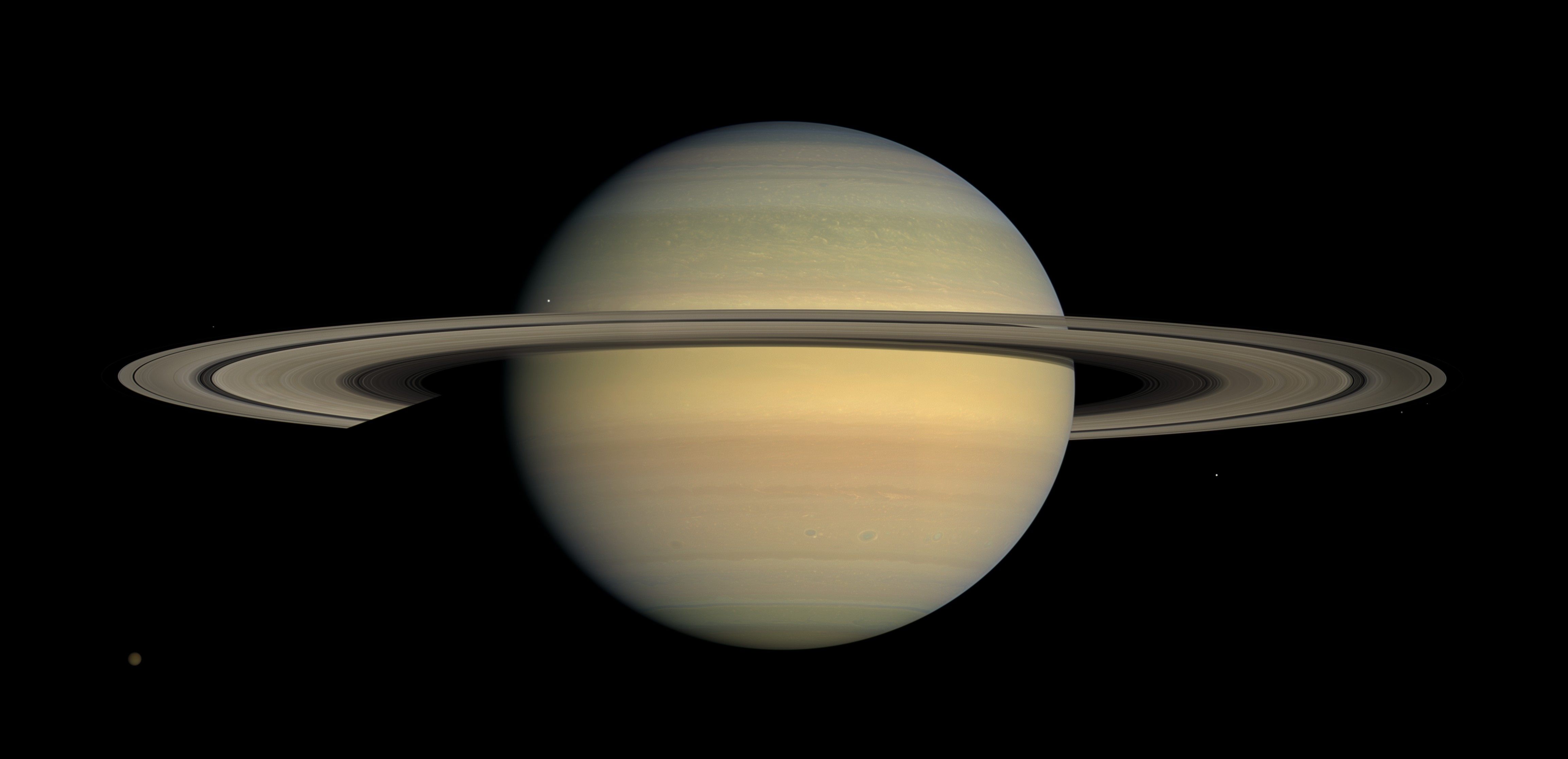 Cassini sent this, too.