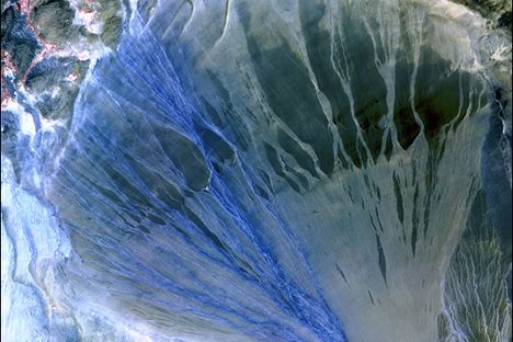 Alluvial Fan of the Taklimakan Desert