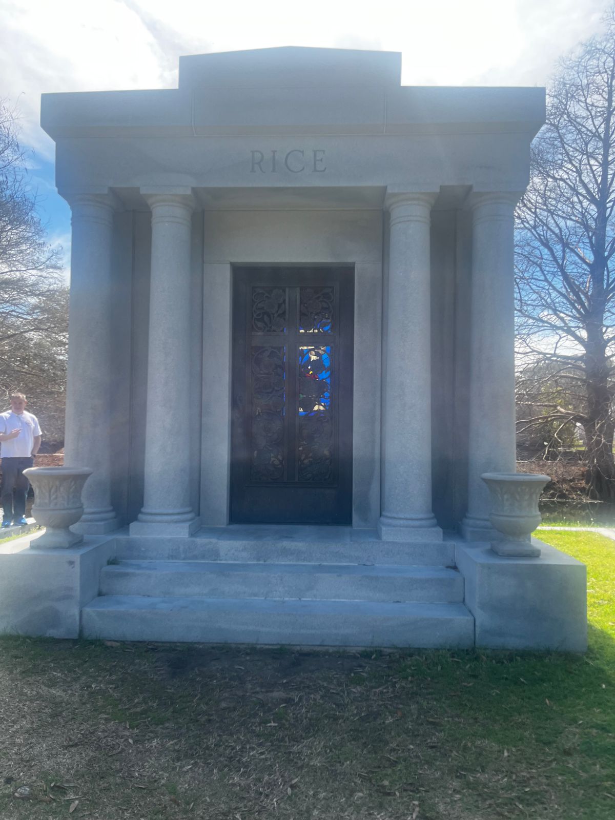 Rice Family Mausoleum in New Orleans