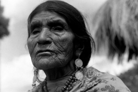Dolores Cacuango, shown here in 1969, is known as "Mama Dolores" or "Mama Warrior," and her name rings out during protests in Ecuador today, 50 years after her death.