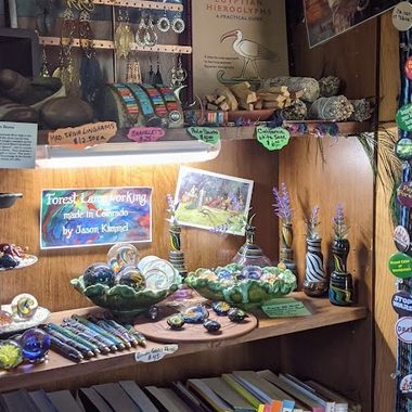 Crafts for sale.