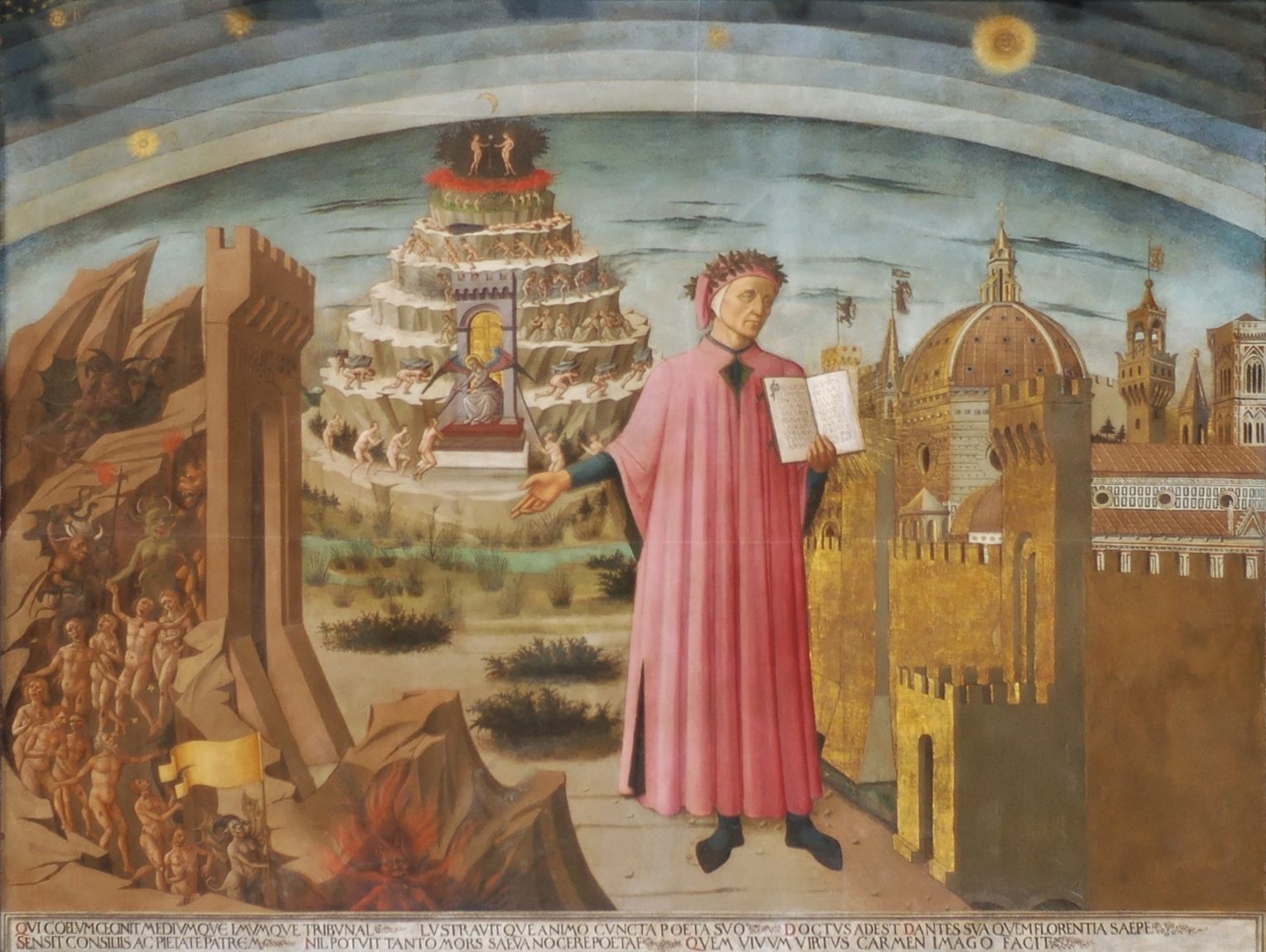 Dante mentions bread and salt in Canto XVII of <em>Paradiso</em>. 