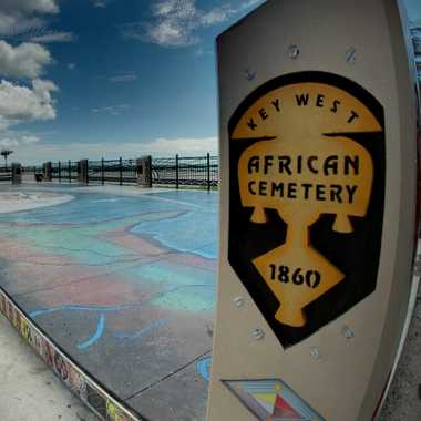 The African Cemetery at Higgs Beach, Key West.