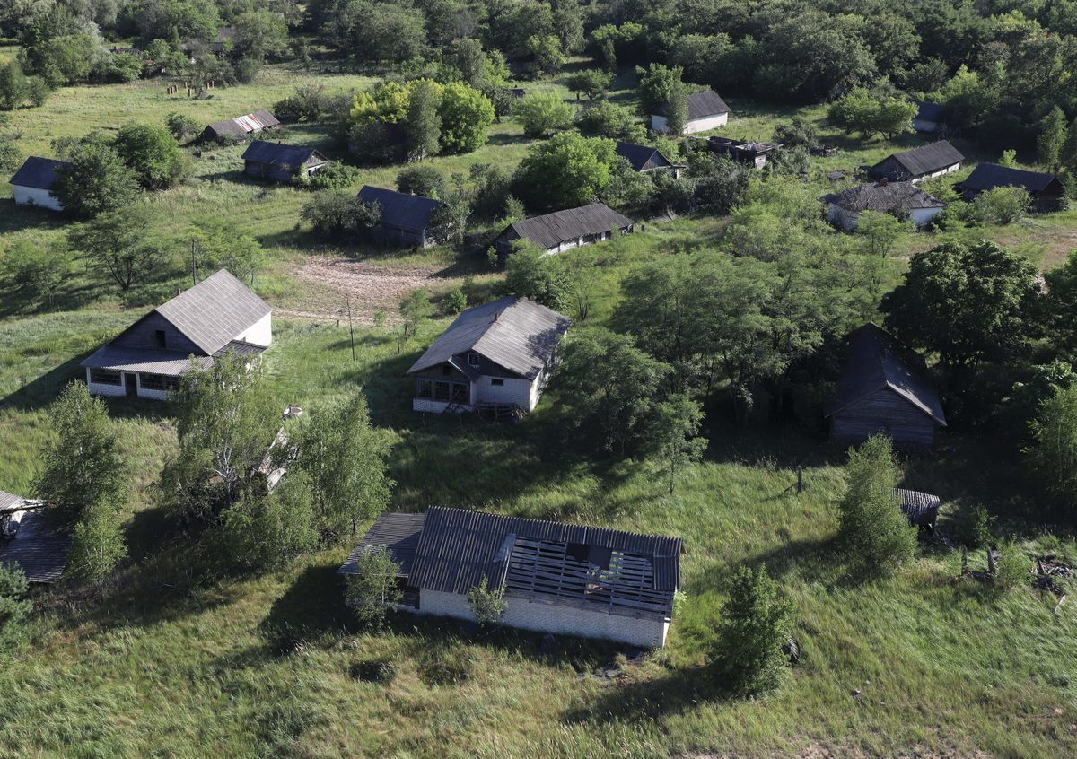 Krasnoselye village was one of 95 Belarusian villages abandoned after the disaster.