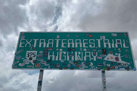 Extraterrestrial Highway Sign