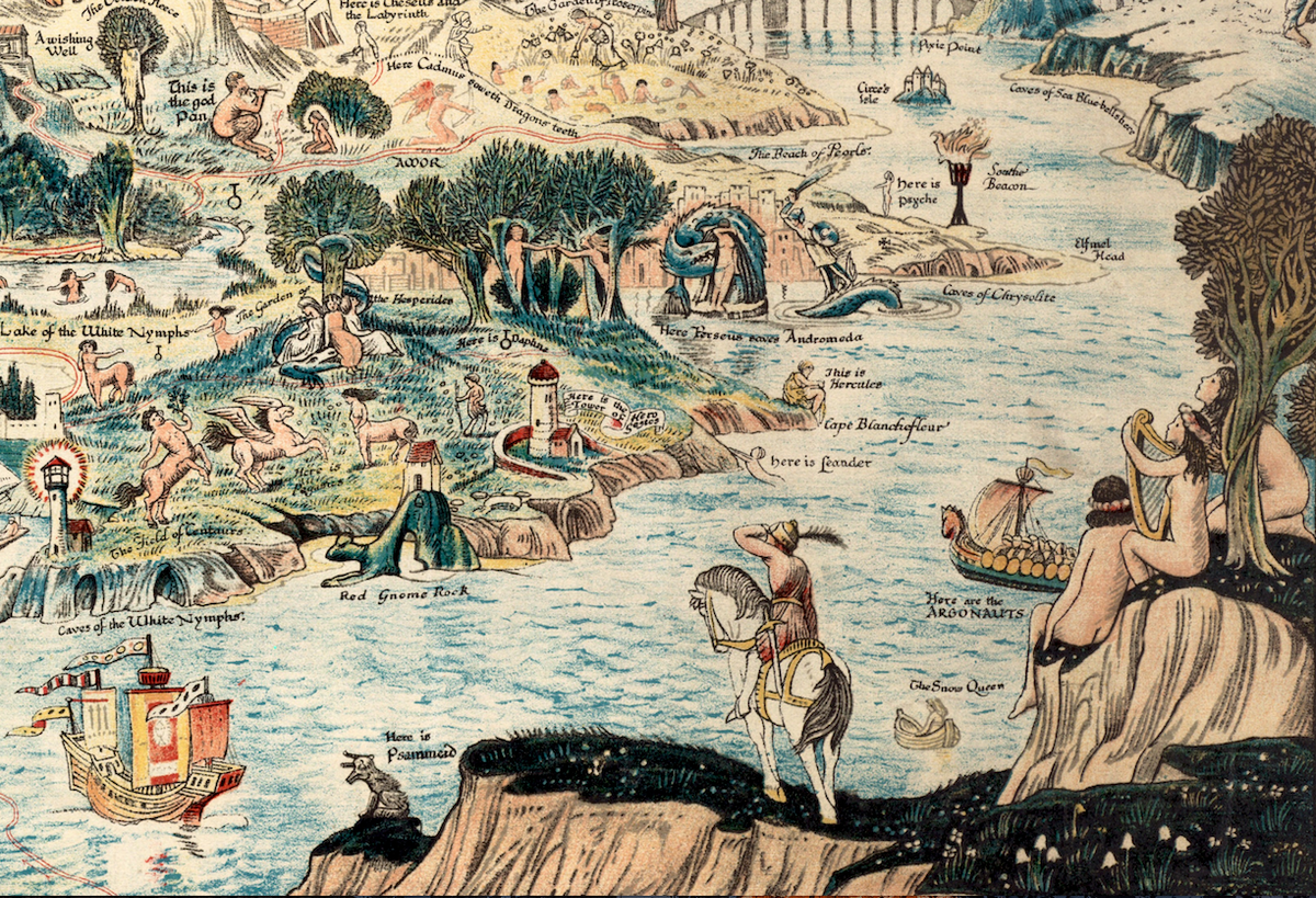 A particularly mythological corner of the map.