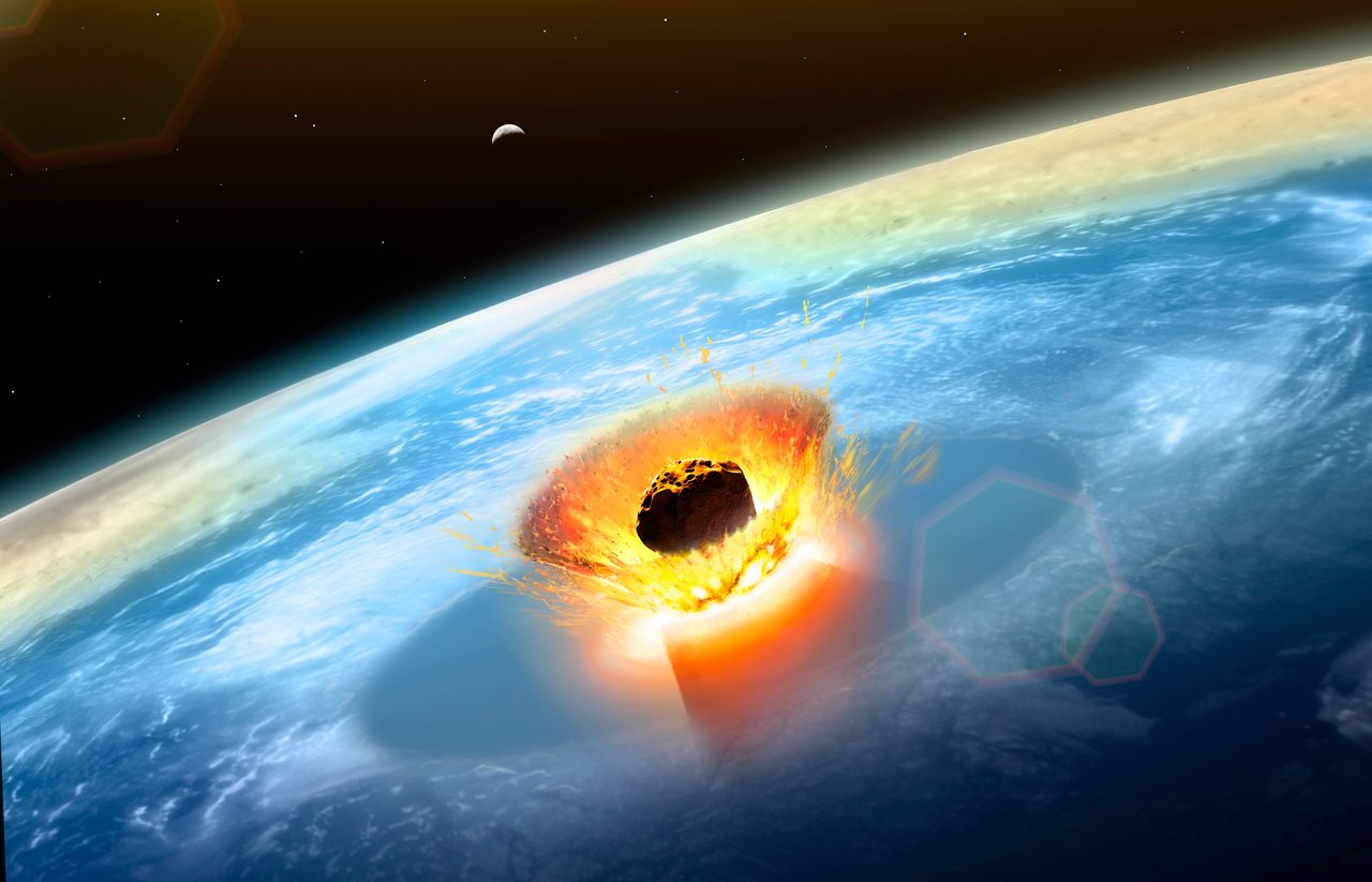 The asteroid that led to a mass extinction 66 million years ago likely struck the Earth at a very high speed—around 12.5 miles per second—and at the deadliest possible angle.