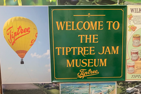 Tiptree Jam Museum entrance.